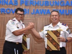Pemprov Jatim dan Bali Lakukan Penandatanganan PKS Bidang Perhubungan di Dishub Provinsi Jawa Timur