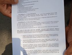 Ratusan Massa yang Tergabung dalam KMPPSS Datangi Kantor Gubernur Sumsel