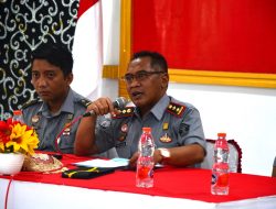 Hadapi Pergantian Musim, Kalapas Lamongan Berikan Pengarahan Serta Penguatan Tusi Pada Jajaran