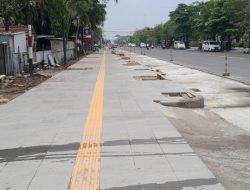 Proyek Pendestrian Jalan Yos Sudarso Ngawi Dibongkar Sudah Sesuai Kesepakatan Bersama