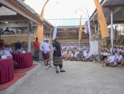 Bupati Badung Giri Prasta Hadiri Upacara Pitra Yadnya Desa Adat Serai, Kintamani Bangli