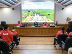 Bupati Badung I Nyoman Giri Prasta Lepas Atlet Pencak Silat Kontingen Bali