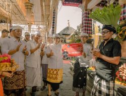 Bupati Badung Hadiri Karya Ngenteg Linggih di Pura Kahyangan Desa Adat Cau, Tabanan