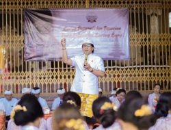 Bupati Badung Giri Prasta Hadiri Karya Pasupati di Pura Pelawatan Barong Bang, Kuta