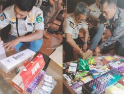 Operasi Gencar Pemkab Sidoarjo, Satpol PP Sita Ratusan Ribu Batang Rokok Ilegal