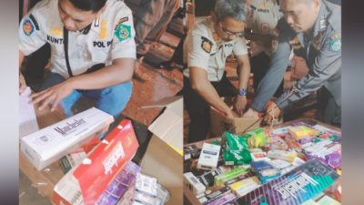 Operasi Gencar Pemkab Sidoarjo, Satpol PP Sita Ratusan Ribu Batang Rokok Ilegal