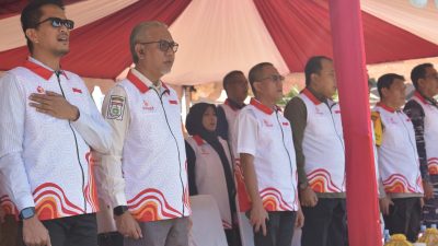Wakili Pimpinan DPRD Sulbar, Munandar Wijaya Hadiri dan Apresiasi Apel Siaga Bawaslu