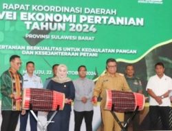 Sekprov Sulbar Hadiri Rakor Daerah Survei Ekonomi Pertanian Tahun 2024