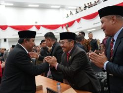 Empat Pimpinan DPRD Sulbar Resmi Dilantik Masa Jabatan 2024 – 2029