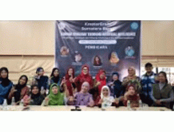 Seminar Kemajuan Teknologi, Kreator Era AI di Sumbar Hadapi Tantangan dan Peluang Kreativitas