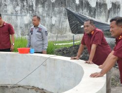 Pastikan Lancar Kalapas Kelas IIB Lamongan Tinjau Saluran Pembuangan Air di Lapas