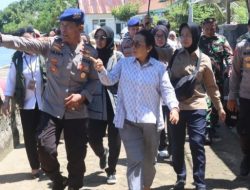 Kunker Menteri PPPA di Pulau Karampuang, Polresta Mamuju Lakukan Pengamanan Ketat