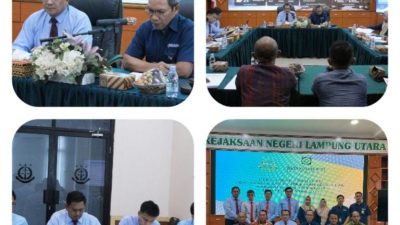 Kejari Lampung Utara Gelar Forum Koordinasi Pengawasan dan Kepatuhan BPJS Kesehatan