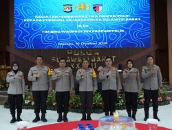 Divisi Propam Lakukan Pembinaan Profesi Polri di Polda Sulbar