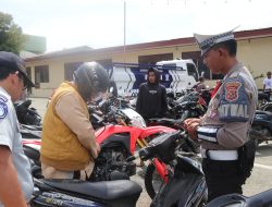 Hari Ketiga Ops Zebra Cartenz 2024, Sebanyak 50 Kendaraan Terjaring Razia