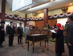 Sah, Pimpinan DPRD Brebes Dilantik