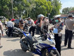 Polres Madiun dan Instansi Terkait Tertibkan Pengguna Jalan di Terminal Caruban dalam Rangka Ops Zebra 2024