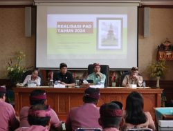 Plt. Bupati Badung Pimpin Rapat Koordinasi dengan Jajaran Bapenda Badung
