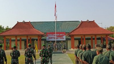 Peringatan Hari Sumpah Pemuda di Kodim 0812 Lamongan Berlangsung Khidmat.  Ini pesan Dandim 0812 Lamongan