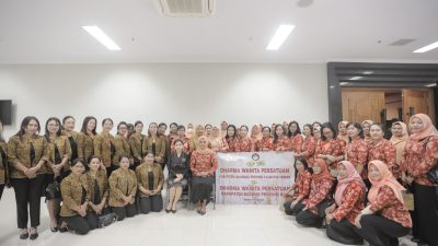 Tingkatkan Silaturahmi dan Sharing Program, DWP Badung Terima Kunjungan DWP Lamandau Kalteng