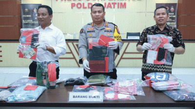 Sebuah Panti Pijat Plus-plus di Blimbing, Kota Malang Digrebek Polisi, Empat Orang Diamankan