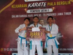 Raih Prestasi Lagi, Tim Karate Shokaido Jatim di Piala Bergilir Pemprov Jatim II 2024