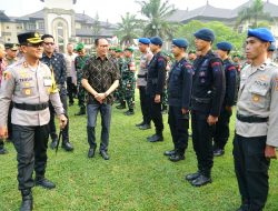 Apel Pergeseran Pasukan Operasi Mantap Praja Agung 2024 dalam rangka Pilkada di Badung