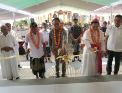 Wabup Badung Suiasa Hadiri Perayaan HUT dan Pesta Pelindung Gereja Katolik Stasi Kristus Raja Abianbase