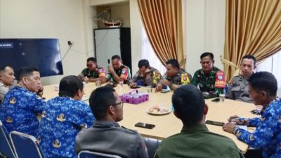 Babinsa Koramil 1207 Pontianak Selatan Hadiri Rapat Koordinasi Pilkada Serentak 2024