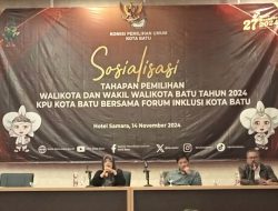 Bersama Forum Inklusi, KPU Kota Batu Gelar Sosialisasi Pilkada 2024