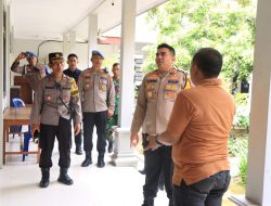 Kapolres Madiun Tinjau Logistik Pilkada 2024 di Gedung PPK Kabupaten Madiun