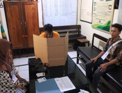 Tahanan Rutan Polres Madiun Ikuti Pencoblosan dalam Pilkada Serentak 2024