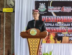 Plt. Bupati Bandung Suiasa Hadiri Pemusnahan Barang Bukti Tindak Pidum dan Penyerahan Penetapan Perwalian