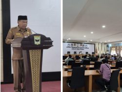 Plt. Bupati Padang Pariaman, Rahmang Sampaikan Jawaban Eksekutif Terhadap Pandangan Umum Fraksi Atas Nota Penjelasan