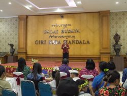 Gebyar Kreativitas Anak Usia Dini Kecamatan Mengwi, Bunda PAUD Badung Berikan Apresiasi