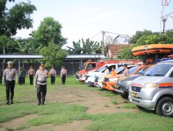 Apel Gelar Pasukan Operasi Lilin Semeru 2024, Polres Madiun Siap Kawal Perayaan Nataru