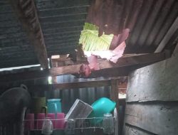 Bangunan Rumah Warga Batangmata Rusak Diterjang Angin Kencang, Begini Tanggapan BPBD dan Dinas Sosial