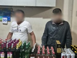 Ratusan Botol Miras Ilegal Kembali Diamankan Satuan Resnarkoba Polresta Jayapura Kota