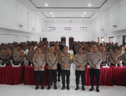 Itwasum Polri Laksanakan Supervisi Pengawasan Operasi Lilin 2024 di Polres Pasuruan Kota