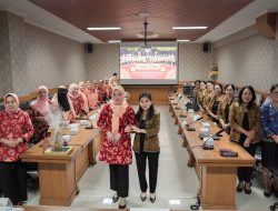 Plt. Ketua DWP Kabupaten Badung Terima Kunjungan DWP Kabupaten Konawe Kepulauan