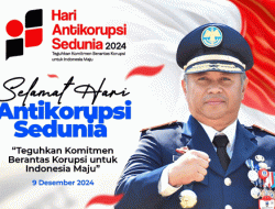 Kepala Dishub Provinsi Jatim, Nyono Ucapkan Selamat Hari Antikorupsi Sedunia 2024