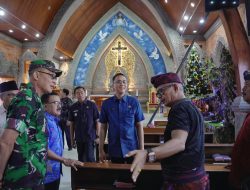 Pj. Sekda Surya Suamba Pantau Pelaksanaan Malam Natal di Wilayah Badung