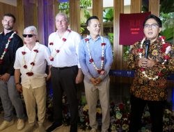 Resmikan TUI BLUE Berawa, Bupati Badung Giri Prasta Tandatangani Prasasti