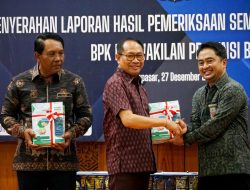 Wabup Badung Suiasa Terima LHP Semester II 2024 dari BPK RI Perwakilan Bali