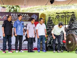 Festival Seni Pencak Silat 2024 antar Perguruan Silat se-Bali