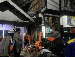 Sungai Cimanuk Meluap, Polres Garut Gerak Cepat Mitigasi Bencana di Tarogong Kidul