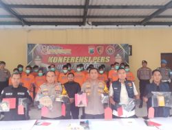 Ungkap Kasus Curanmor, Polresta Sidoarjo Serahkan Kendaraan Curian kepada Pemilik Asli