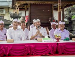 Wabup Badung Bagus Alit Sucipta Hadiri Karya Melaspas di Pura Ulun Siwi Subak Tungkub Mengwi