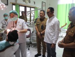 Wabup Badung Suiasa Pantau Program Nasional PKG di Puskesmas Kuta 1