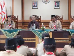 Wabup Suiasa Ramah Tamah dengan Gerakan Pramuka Kwarcab Badung